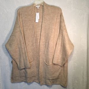 Topshop oversized Cardigan Sweater Pockets NEW